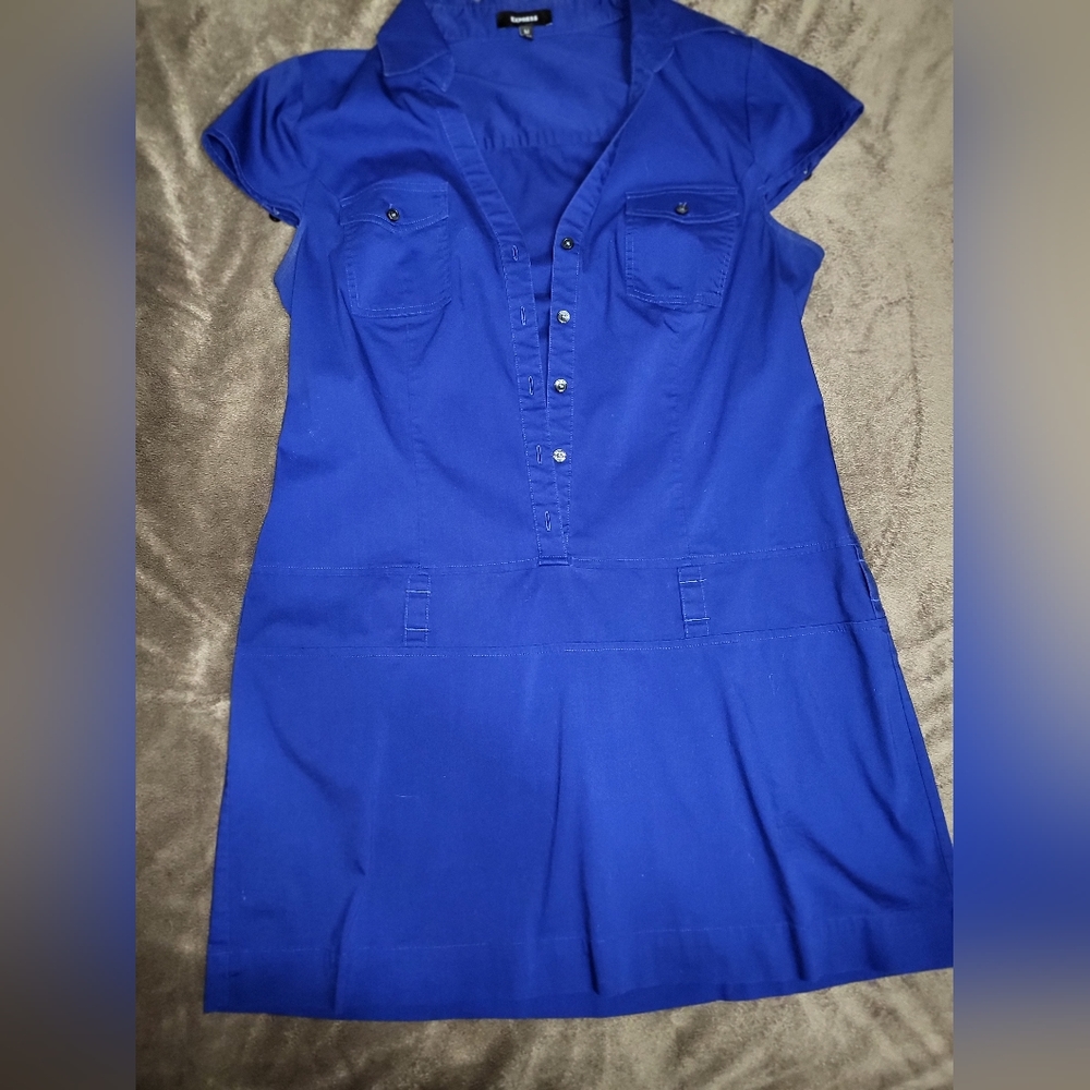 Mini Blue Dress